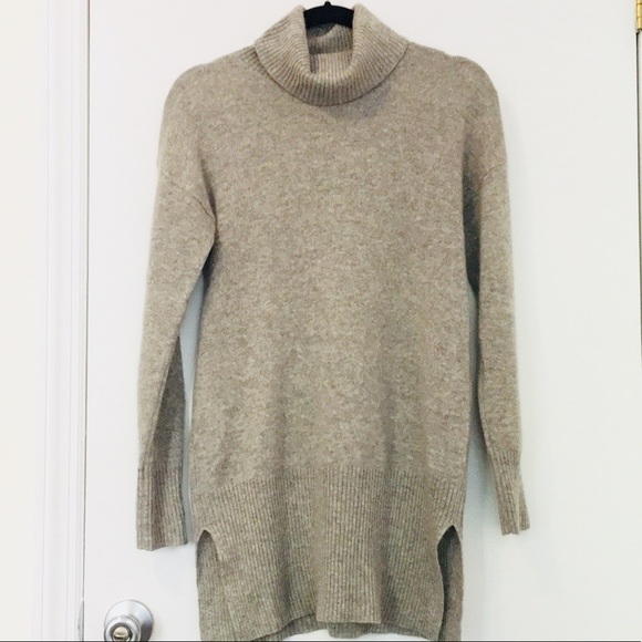 Max Studio 0 Cashmere Turtleneck Tunic 